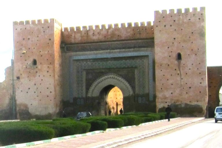 Schnelle Aufnahme der Medina in Meknes