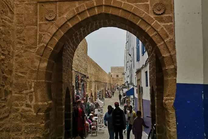 Auf dem Weg durch Meknes