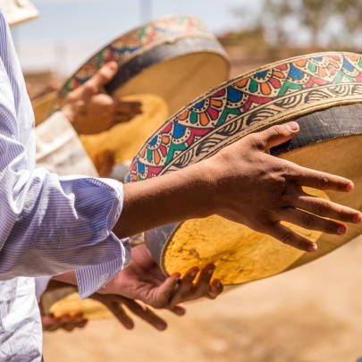 Traditionelle Trommeln