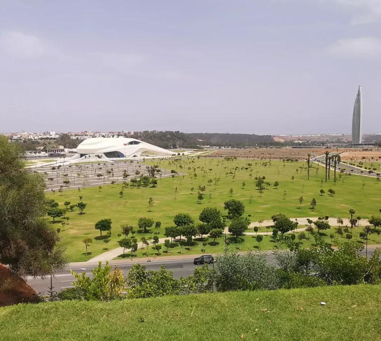 Französischer Garten in Rabat