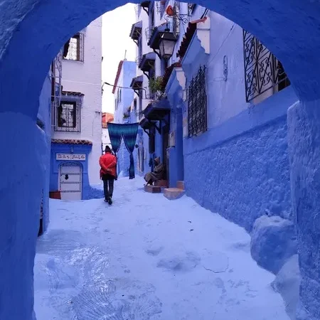 Gasse in Chefchaouen