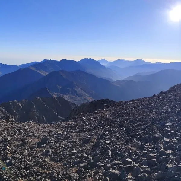 Hoher Atlas Berge